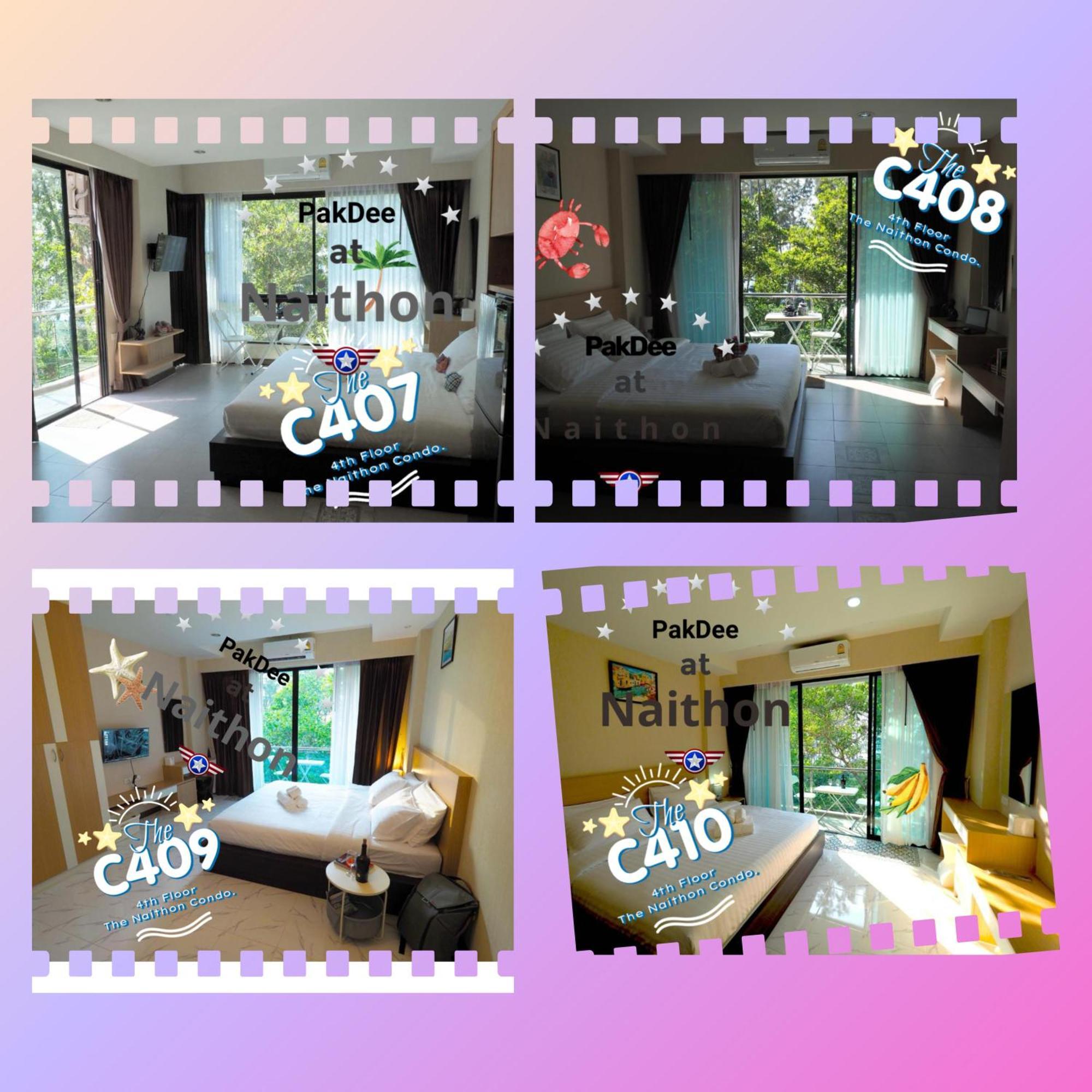Pak Dee At Naithon Apartamento Exterior foto